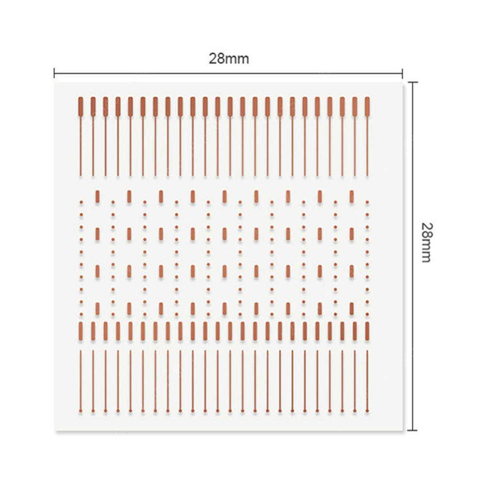 1-10PCS 208 Dots Repairing Spot Soldering Lugs Solder Piece Rework Pad Welding Point Board Copper Repair Tools For Mobile Phones