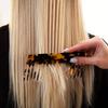 1 Stück Peeling-Bürste mit Essigsäure, Styling-Kamm, Tragbarer Haar-Kamm, Zwei-in-Eins-Werkzeug für Styling und Pflege