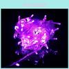 Christmas Led String Lights With Eight Functions Waterproof Outdoor Decor For Festive Events