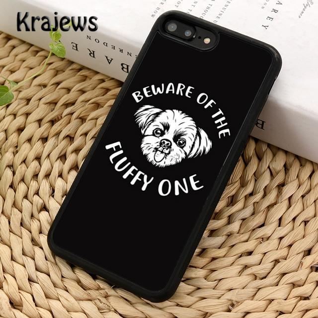 

Krajews Cartoon Shih Tzu Dog Mom Phone Case Cover For iPhone 17 Air 16 15 14 plus 11 12 13 pro max coque iPhone 11pro max