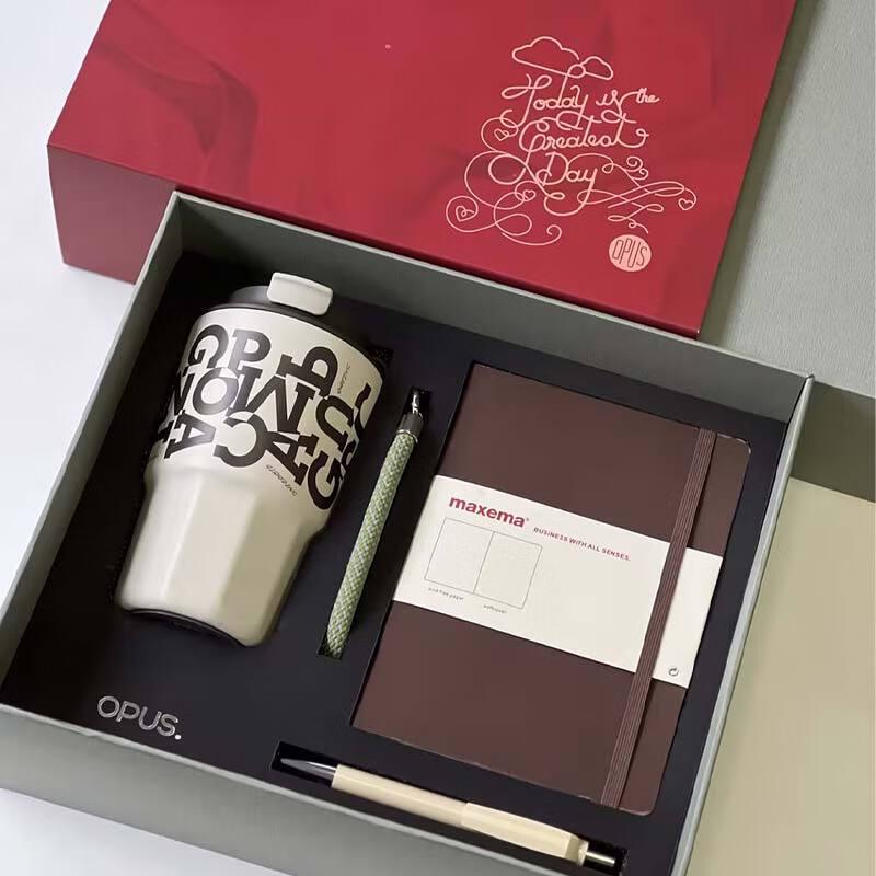 OPUS & MAXEMA Insulated Coffee Cup Gift Set