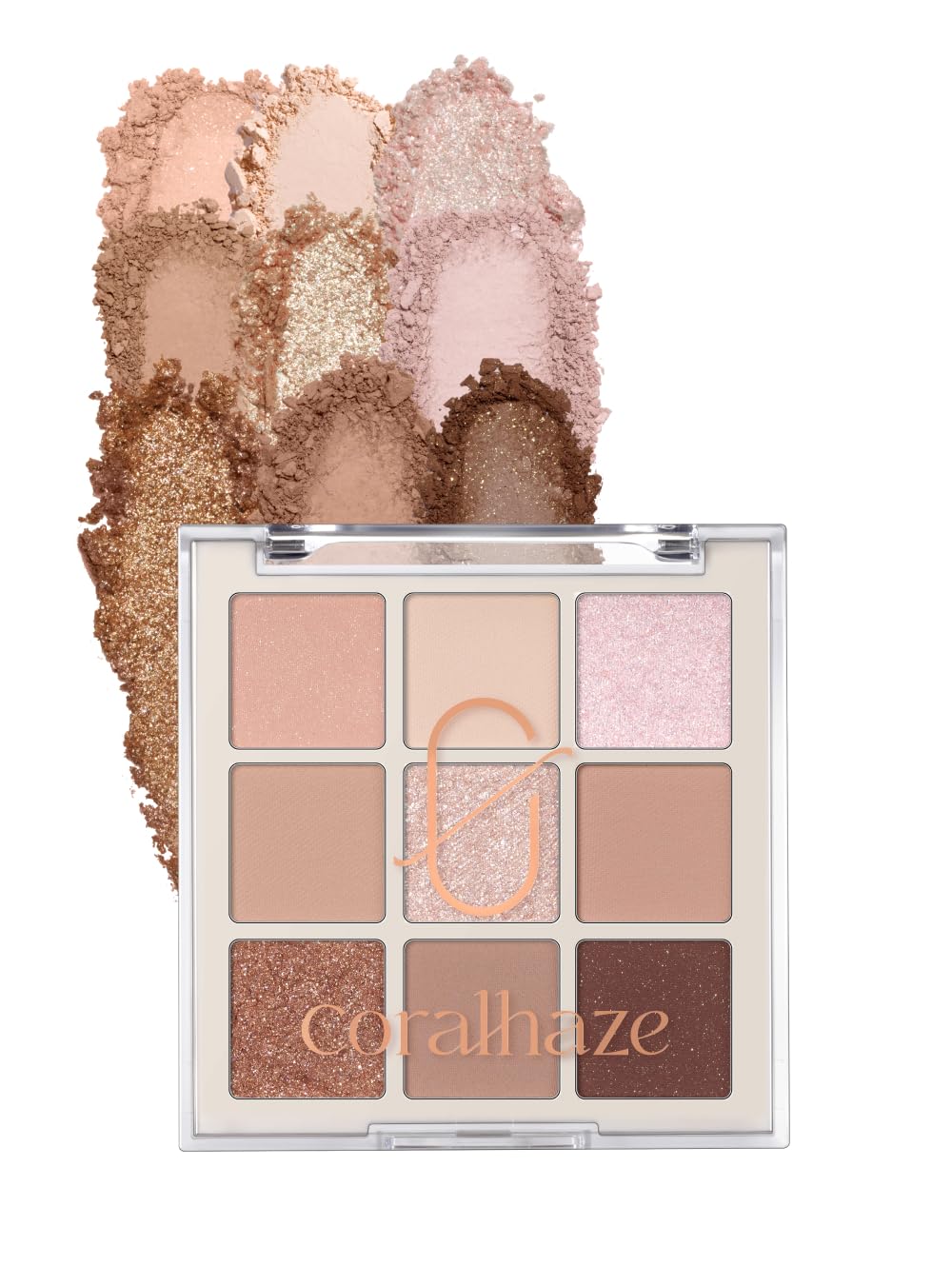 

Official CORALHAZE Mood Blending Eye Palette #01 Sparkling Sand