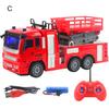 Remote Control Electric Spray Water Fireman Fire Truck Car Model Kids