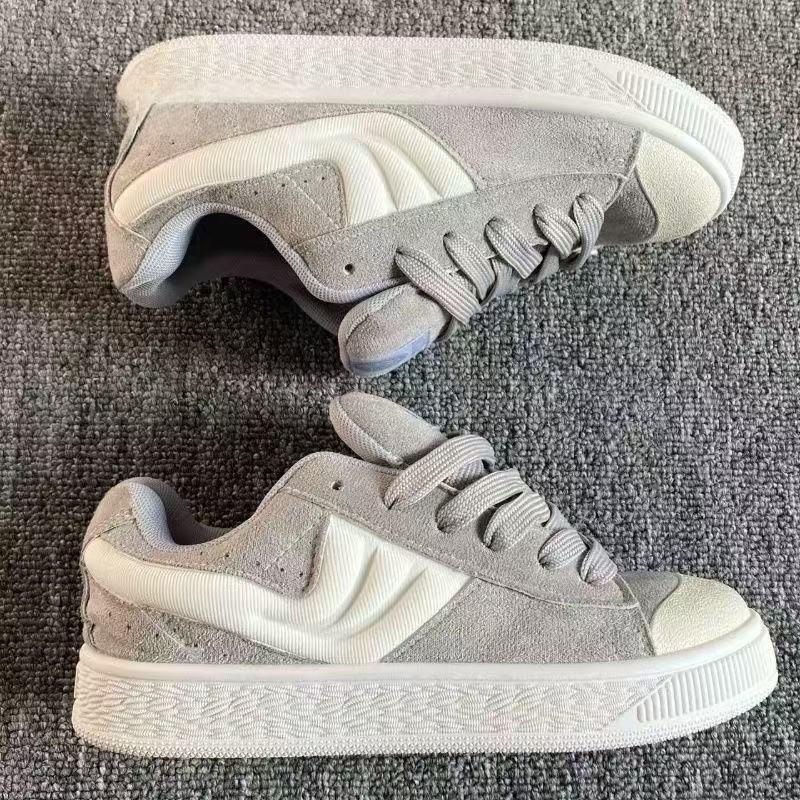 Autumn student male and female couples retro versatile new shoes student casual platform sports shoes