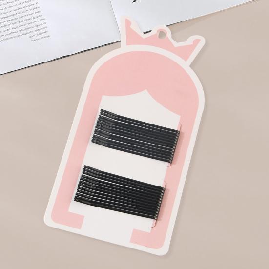 24Pcs Women Hairpins Metal Daily Use One-Word Hair Clips Fine Workmanship Daily Dating Party Fixing Secure Grip Hairpins