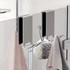 Rust-Resistant Door Mount Shower Hanger| Heavy-Duty, Space-Saving Hanger for Clothes/Coat/Towel, Modern Storage for Shower/Close Home Organizer