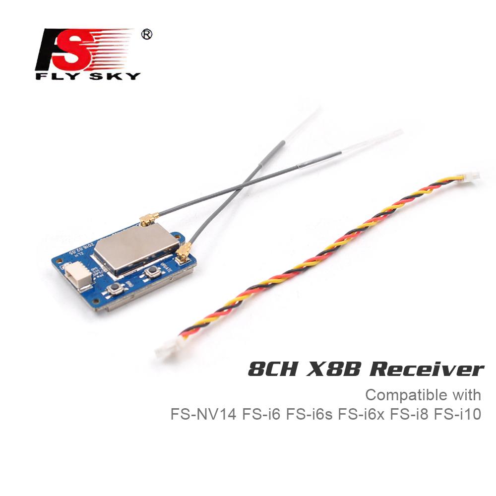 

Flysky FS-i6X 2,4 ГГц 10-канальний AFHDS 2A RC-передавач з приймачем FS-IA6B FS-X6B FS-iA10B для RC-дрона, літака, вертольота, Режим 2