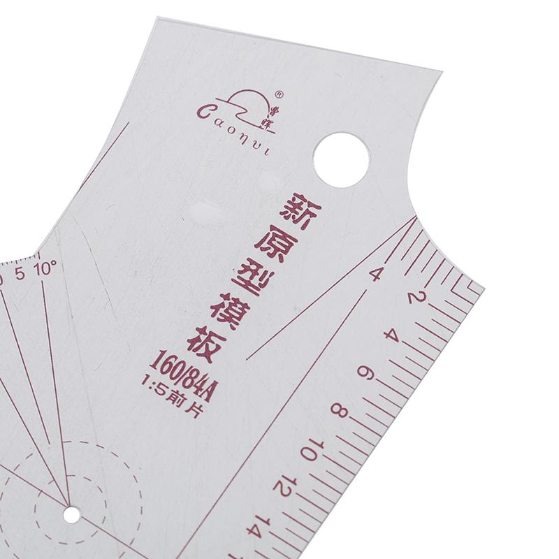 1:5 Dámské oblečení Prototyp Pravítko Kreslicí šablona Nástroje Šicí doplňky