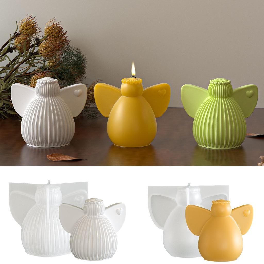 Scented Candle Mold Unique Chubby Angel Candle Mold Angel Silicone Mold Food Grade For Resin Crafts Candle Making Gift Making