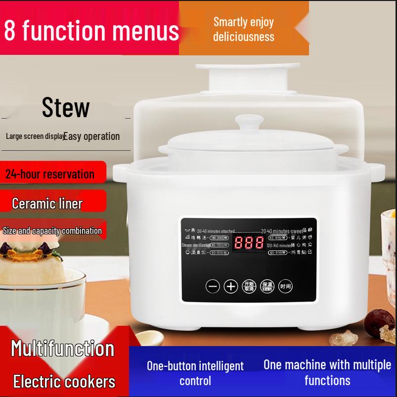 Sencor Three-Layer Multifunctional Electric Steamer with Automatic Power-Off