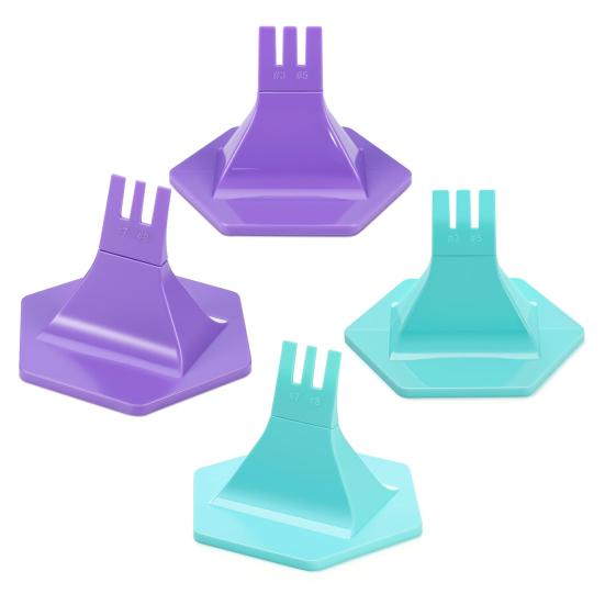 2Pcs Zipper Jig Zipper Pull Installing Tool Reusable Zip Fastener Jig Stackable Zip Slider for Pants Dresses Jackets Zipper Installation