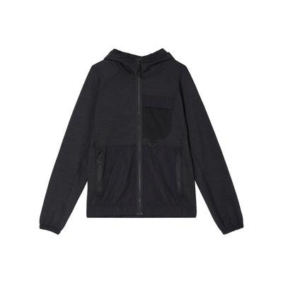 Embroidered Logo Hooded Training Jacket Men Jackets Black BV9309-010