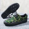 Low Top Wear Resistant Casual Work Safety Canvas Shoes For Men
