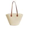Muzhilun Women's Straw Woven Summer Handbag, Popular Resort Bag, Woven Basket Travel Tote Bag, Simple Large Capacity Shoulder Bag, Stylish and Cute