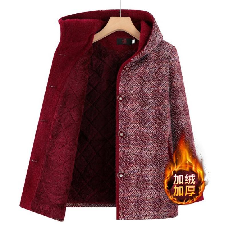 Imitation mink jacket winter women's long coat thickened noble hooded coat