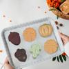 2 Pcs Thanksgiving Chocolate Molds 3D Pumpkin Turkey Pinecone Autumn Leaf Silicone Mold Candy Cake Baking Tray Molds for Fall Thanksgiving Party