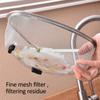 Sink Draining Basket Stainless Steel Fine Mesh Triangular Kitchen Sink Corner Strainer Basket for