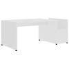 VidaXL Coffee Table White 90x45x35 Cm Chipboard