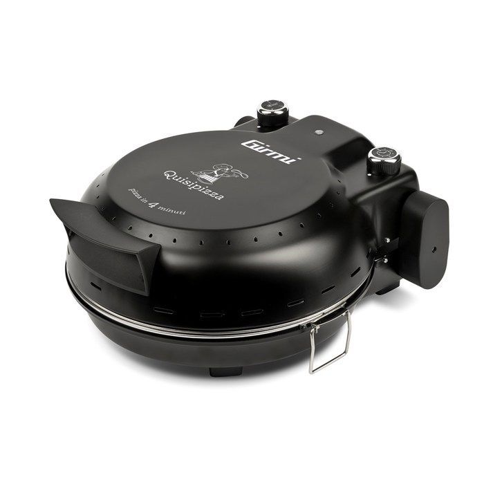 Four À Pizza - GIRMI - FP5000 BLACK - 1200 Watt - Température Variable - Minuterie Intégrée