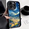 Landscape Phone Case For iPhone 14 Pro Max Case iPhone 11 12 13 15 Pro Max XR XS X 7 8 Plus SE 2020 Gradient Watercolor Cover
