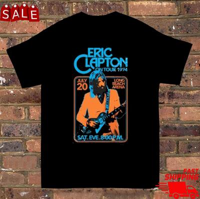 Eric Clapton Concert Tour Shirt All Size S-5XL