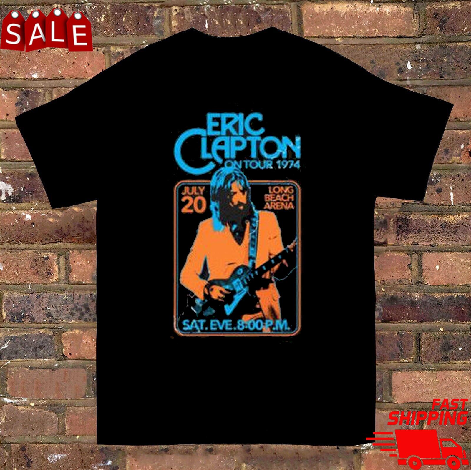 Eric Clapton Concert Tour Shirt All Size S-5XL L