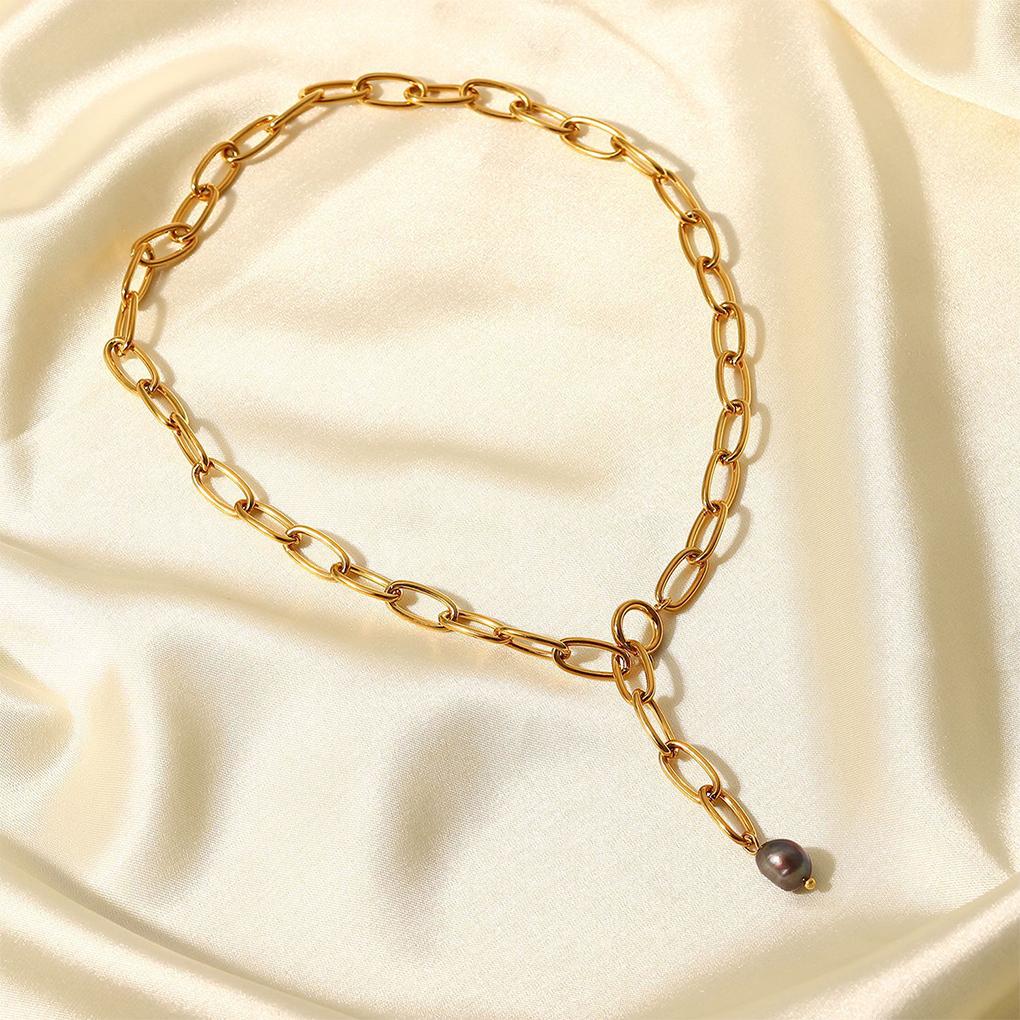 Women Necklace Decorative Neck Chain Casual Choker Jewelry DIY Party Engagement Anniversary Dressing Decoration