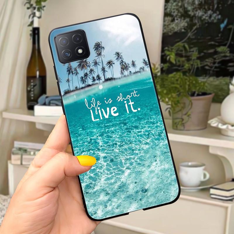 For Oppo A73 5G Case Soft TPU Silicone Back Cover Phone Case for Oppo A73 CPH2161 Case for OPPOA73 A 73 5G Coque Fundas Protect