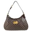 N48181  Damier Thames GM Shoulder Bag Damier Canvas Ebene Brown