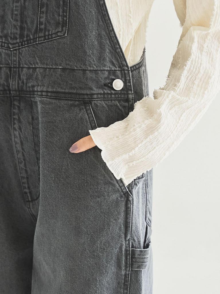 Cohen Denim Overalls, 76756440353, 1950 DK.GRAY (19), Medium