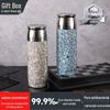 Large Capacity Titanium Insulated Mug with Magnetic Tea Infuser - Double Layer Cup for Women & Men
