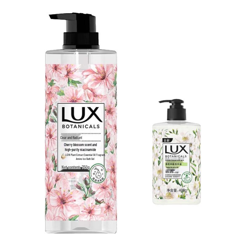Набор: Гель для душа LUX «Цветение вишни» и Мыло для рук LUX «Фрезия»