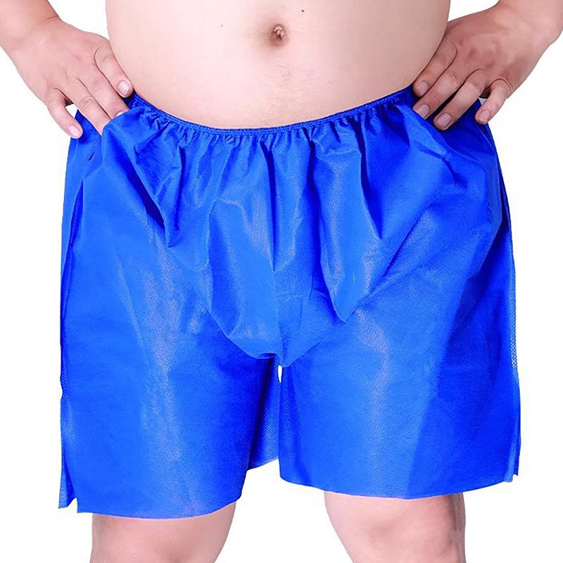 10Pcs Travel Mens Disposable Underwear,Disposable Underwear, Massage Shorts, Men S Plus Size Pants, Beauty Salon Sauna Pants
