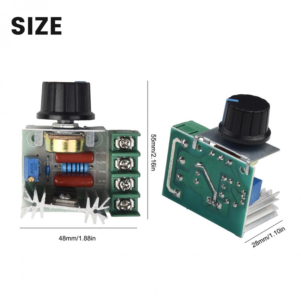 Dimmers Voltage Regulator Easy Installation Industrial-strength