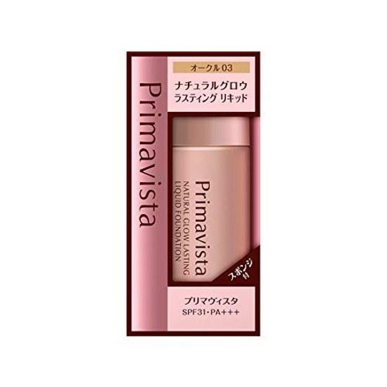 Primavista Natural Glow Langanhaltendes Flüssig-Make-up OC3 Ocker 03 30 Milliliter (x 1)