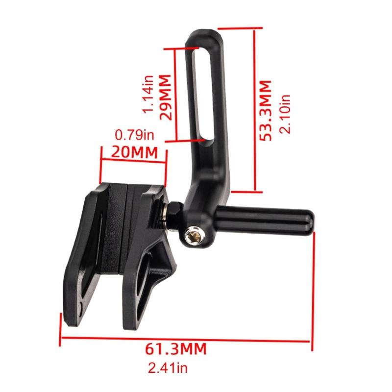 Effizienter Kettenspanner aus Aluminiumlegierungen für Fahrräder, leichter Kettenstabilisator für gleichmäßiges Fahren und lange Nutzungsdauer