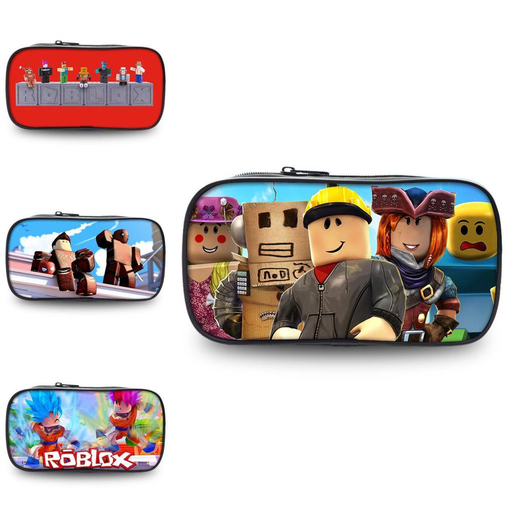 Roblox Printed Pencil Case With Large Capacity For Students And School Supplies