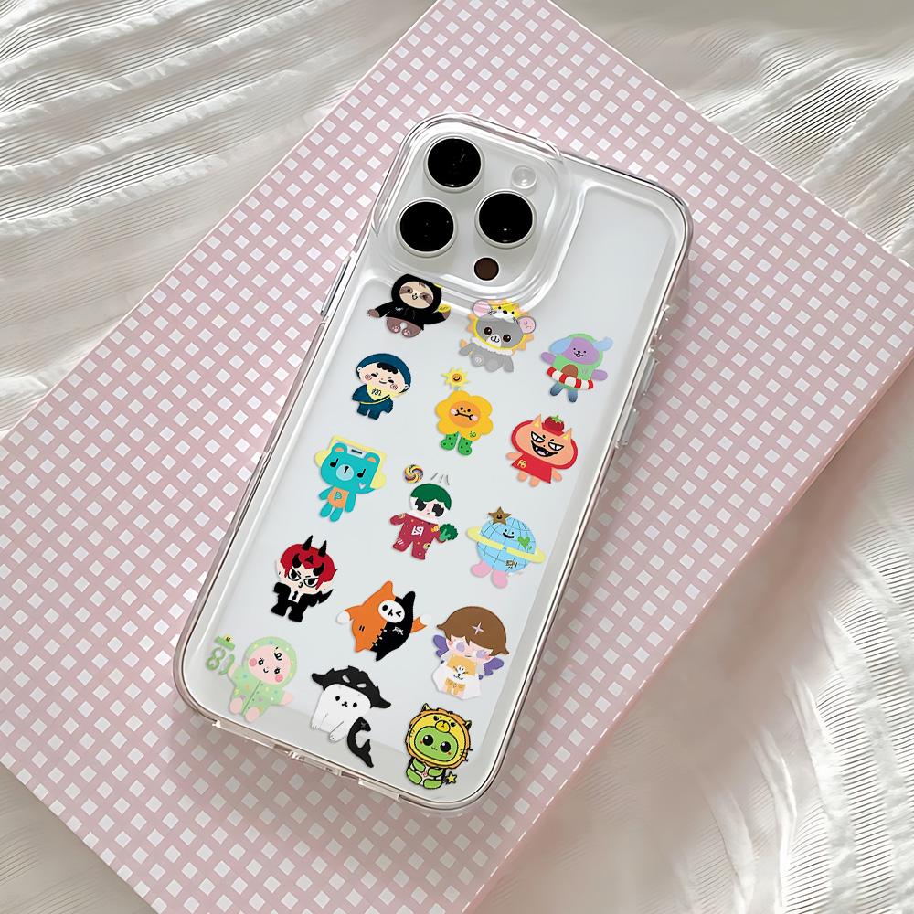 Carcasă de telefon Anime M-Mascot GMMTVS pentru IPhone 17 16 16e 15 14 13 12 11 Mini Pro Max X XR XSMax 7 8 Air Plus Capac Spate Transparent