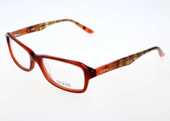 Lunettes de vue - Guess - GU 2458 AMB - Couleur Amber - Monture Plastique - Femme