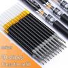 MG Morning Click Neutral Pen - Black, Quick-Dry, Smooth for Exams, Junior High Students, Signature Writing, 0.35mm Refill