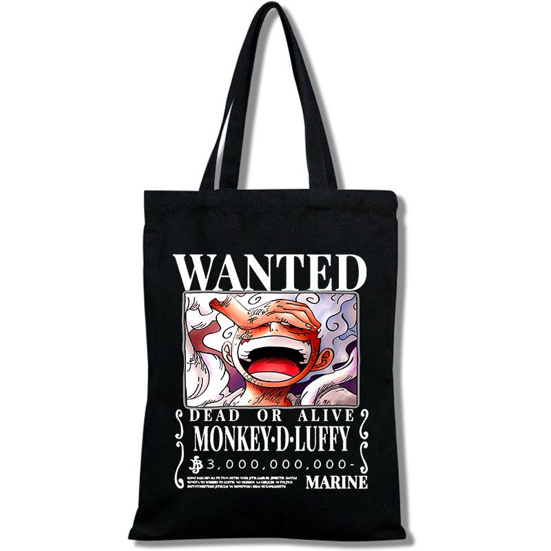 One Piece Nika Form Printed Canvas Bag