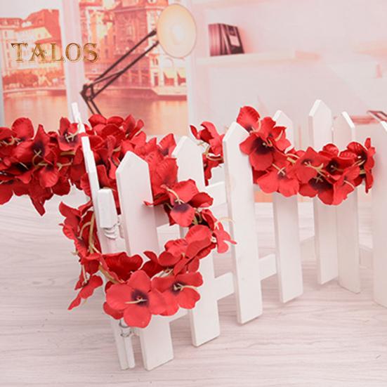 Künstliche Blume, lichtecht, Hochzeitsdekor, feine Verarbeitung, schöne Simulationsrebe, künstliche Hortensien, Festival-Zubehör