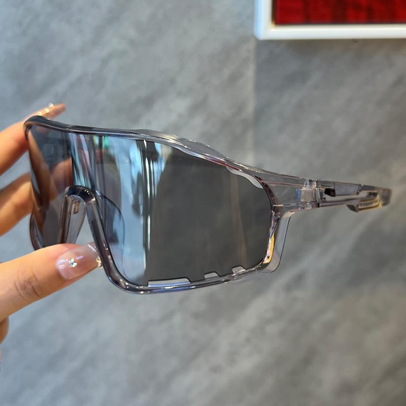 Protective Glasses Women Outdoor Road Bike Sun Glasses Popular One-piece Glasses Outdoor Sports Mountain Climbing UV400 Goggles