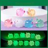 Delightful Glow In The Dark Pig Resin Figure For Fairy Garden And Home Decor