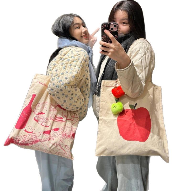 Large-capacity Hand-held Simple Single-shoulder Bag Versatile and Fashionable Tote Bag for Commuting