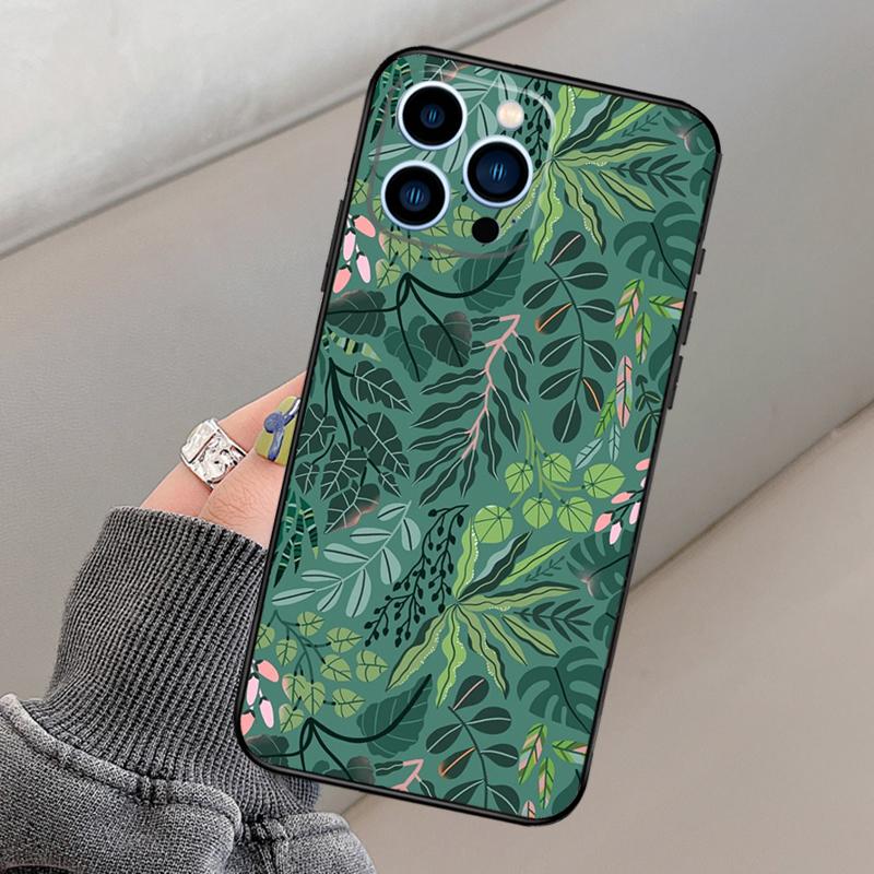

Fairy creatures Tree plants mushrooms Phone Case For iPhone 16 15 14 13 12 11 Pro Max 15 16 Plus 12 13 mini XR 16e Funda Cover iPhone 13 mini