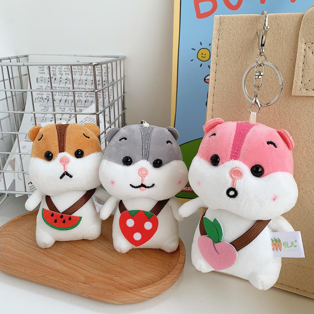 Adorable Hamster Plush Backpack Accessory For Kids Cute Stuffed Toy With Pp Cotton