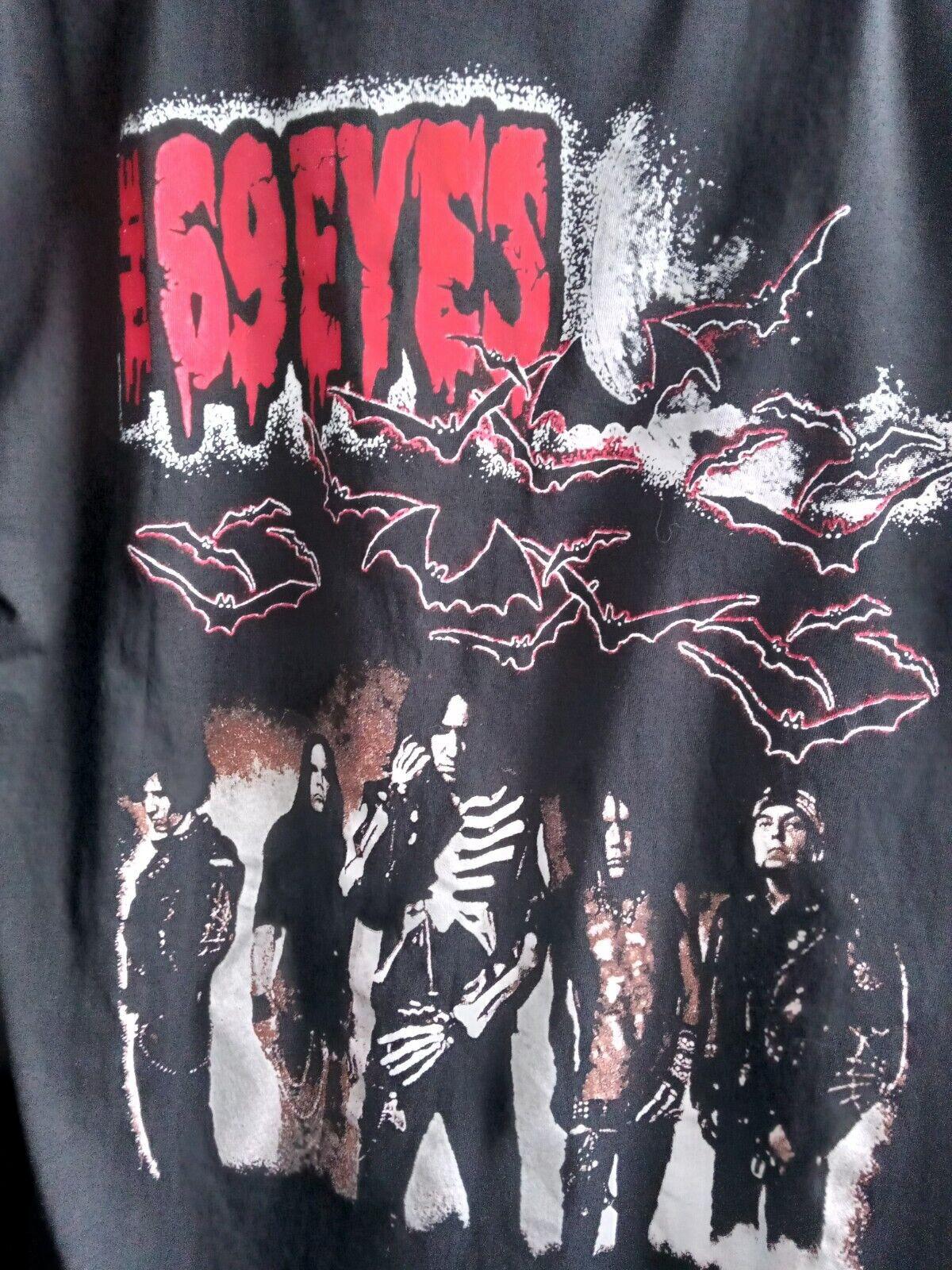 Universal Monsters The 69 Eyes Band Shirt Short Cotton Tee GS016 Unisex T-Shirt XXXXL