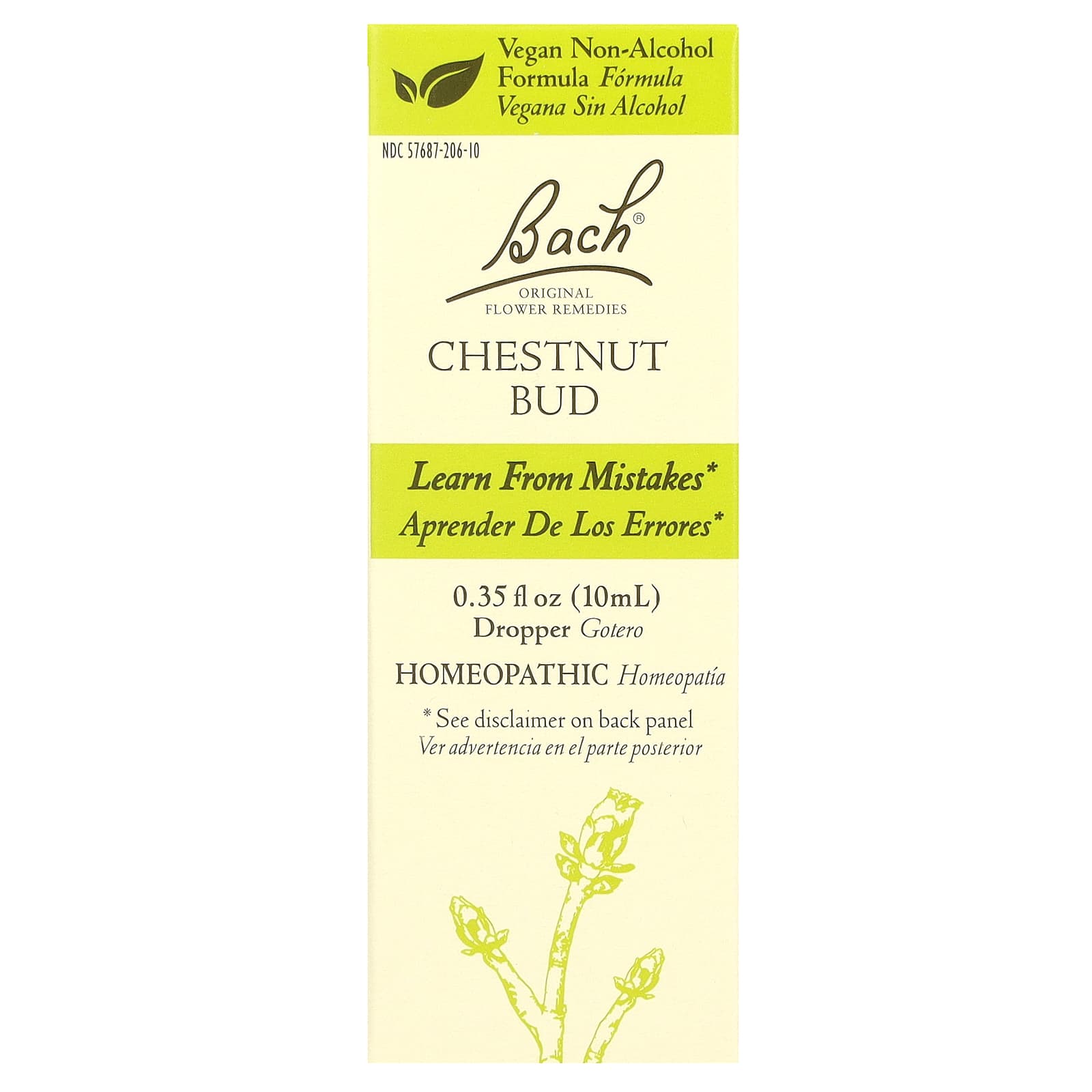 

Original Flower Remedies, Chestnut Flower Buds, 10Ml(0.35Fl Oz)