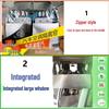 Air Conditioning Partition Curtain for Car Vans - Compatible with Wuling, Changan, Xiaokang, JAC, Jinbei, and Haise